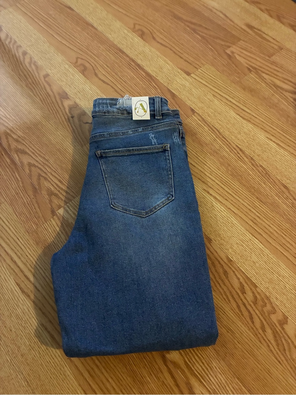 Angels Women's Dark Blue Skinny Jeans
